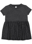 24-month Vintage Smoke/Black Leopard Rabbit Skins 5330 
