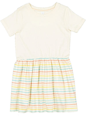 Toddler 5T/6T Natural/Sunkissed Stripe Rabbit Skins 5333 