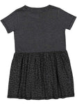 Toddler 5T/6T Vintage Smoke/Black Leopard Rabbit Skins 5333 