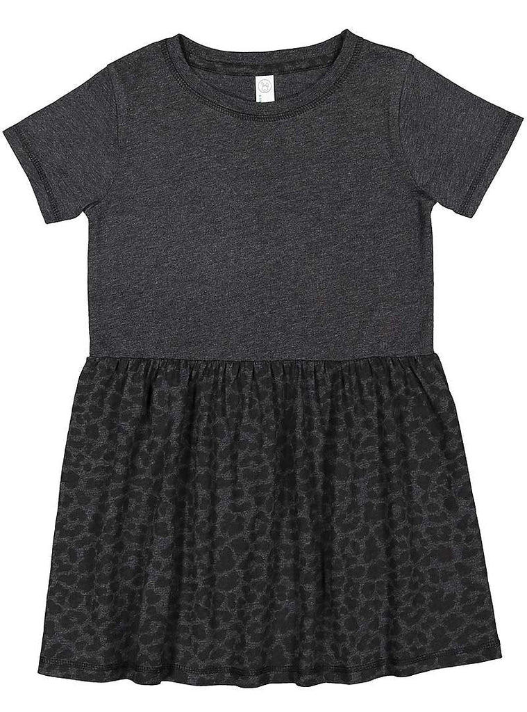 Toddler 5T/6T Vintage Smoke/Black Leopard Rabbit Skins 5333 