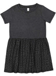 Toddler 5T/6T Vintage Smoke/Black Leopard Rabbit Skins 5333 