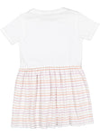 Toddler 5T/6T White/Lilac Stripe Rabbit Skins 5333 