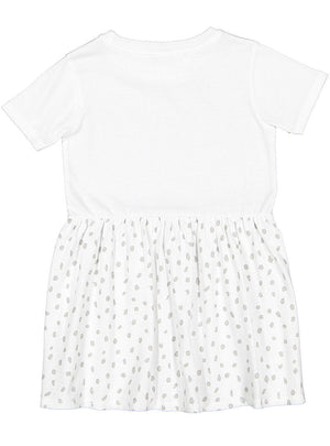 Toddler 5T/6T White/White Spot Rabbit Skins 5333 