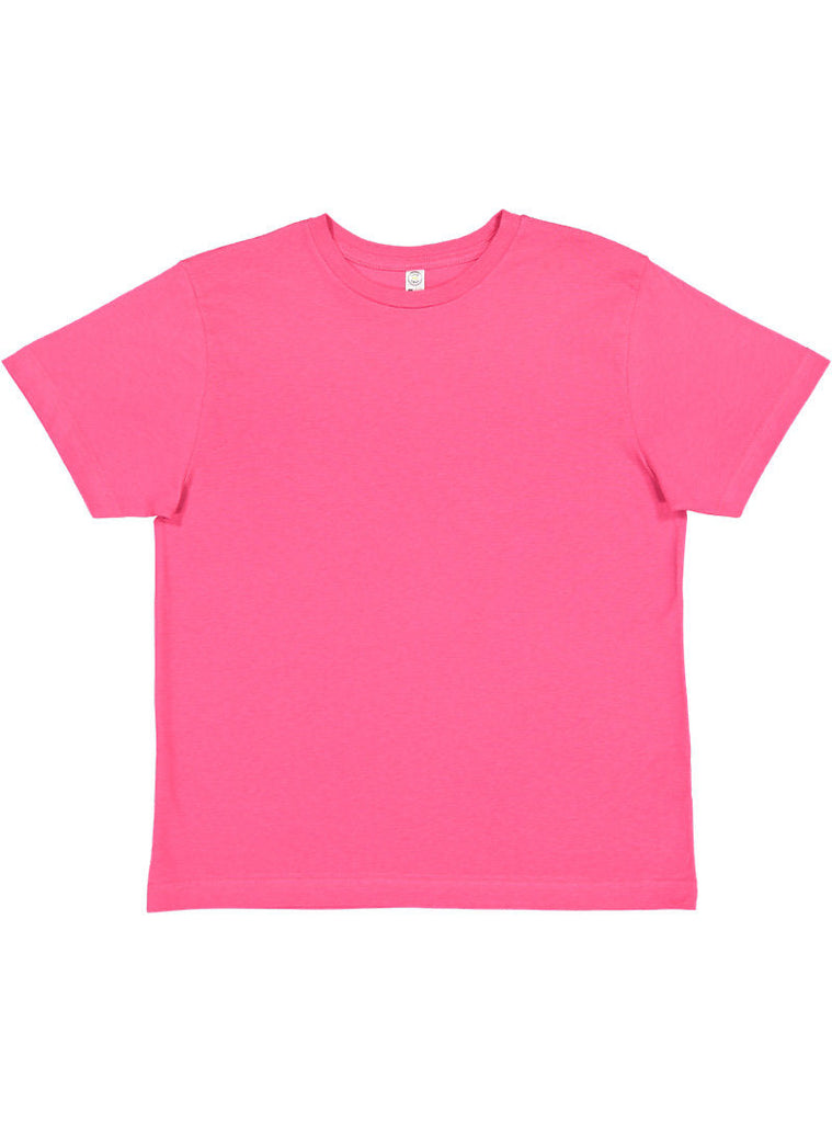 Youth X-Large Hot Pink LAT Apparel 6101 