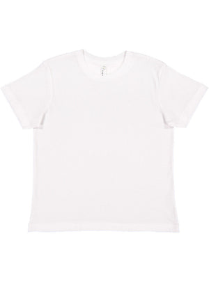 Youth X-Large White LAT Apparel 6101 