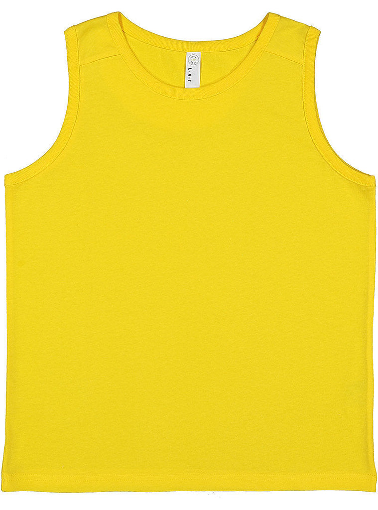 Youth X-Large Yellow LAT Apparel 6123 