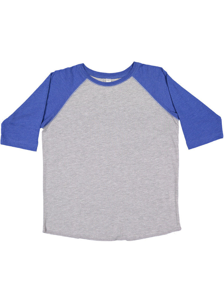 Youth X-Large Vintage Heather/Vintage Royal LAT Apparel 6130 