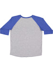 Youth X-Large Vintage Heather/Vintage Royal LAT Apparel 6130 