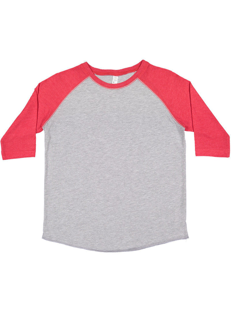Youth X-Large Vintage Heather/Vintage Red LAT Apparel 6130 