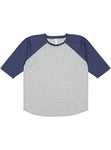 Youth X-Large VN Heather/VN True Navy LAT Apparel 6130 