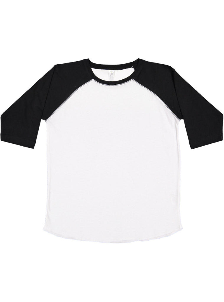 Youth X-Large White/Black LAT Apparel 6130 
