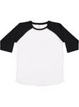 Youth X-Large White/Black LAT Apparel 6130 