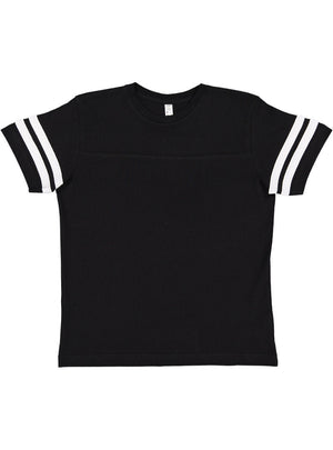 Youth X-Large Black/White LAT Apparel 6137 