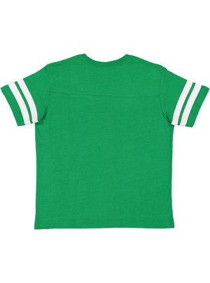 Youth X-Large Vintage Green/Blended White LAT Apparel 6137 