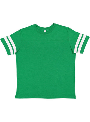 Youth X-Large Vintage Green/Blended White LAT Apparel 6137 
