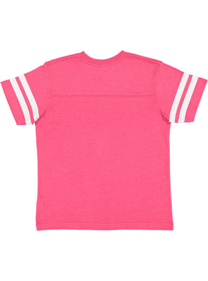 Youth X-Large Vintage Hot Pink/Blended White LAT Apparel 6137 