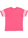 Youth X-Large Vintage Hot Pink/Blended White LAT Apparel 6137 