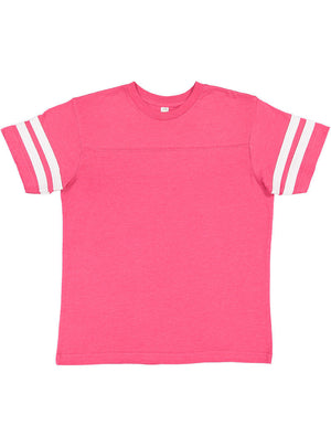Youth X-Large Vintage Hot Pink/Blended White LAT Apparel 6137 