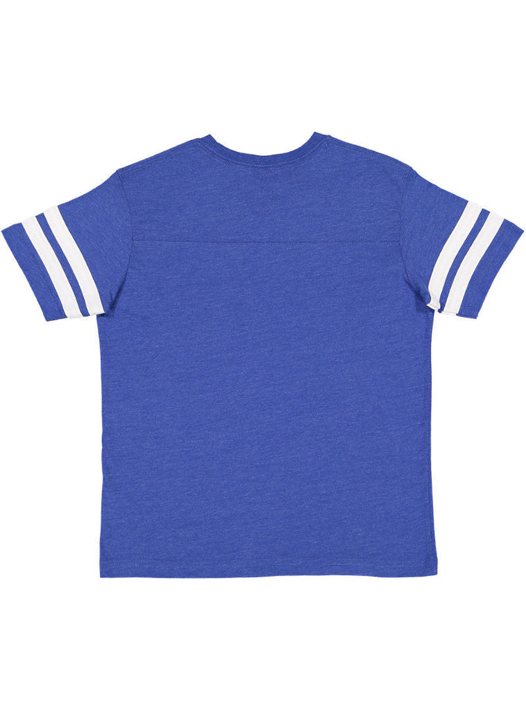 Youth X-Large Vintage Royal/Blended White LAT Apparel 6137 
