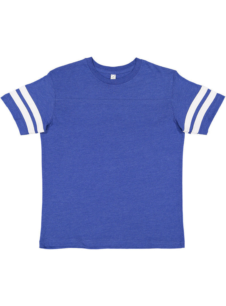 Youth X-Large Vintage Royal/Blended White LAT Apparel 6137 