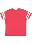 Youth X-Large Vintage Red/Blended White LAT Apparel 6137 