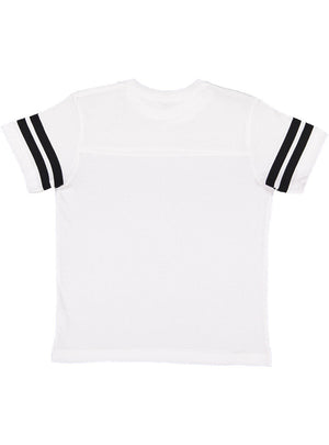 Youth X-Large White/Black LAT Apparel 6137 