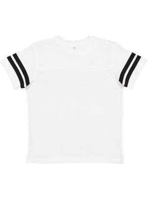 Youth X-Large White/Black LAT Apparel 6137 