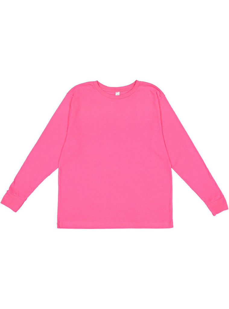 Youth X-Large Hot Pink LAT Apparel 6201 