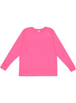 Youth X-Large Hot Pink LAT Apparel 6201 