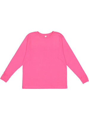 Youth X-Large Hot Pink LAT Apparel 6201 