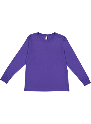 Youth X-Large Purple LAT Apparel 6201 