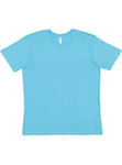 4X-Large Aqua LAT Apparel 6901 