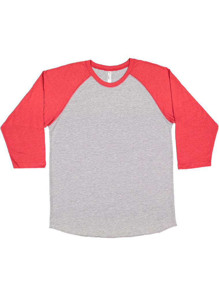 3X-Large Vintage Heather/Vintage Red LAT Apparel 6930 
