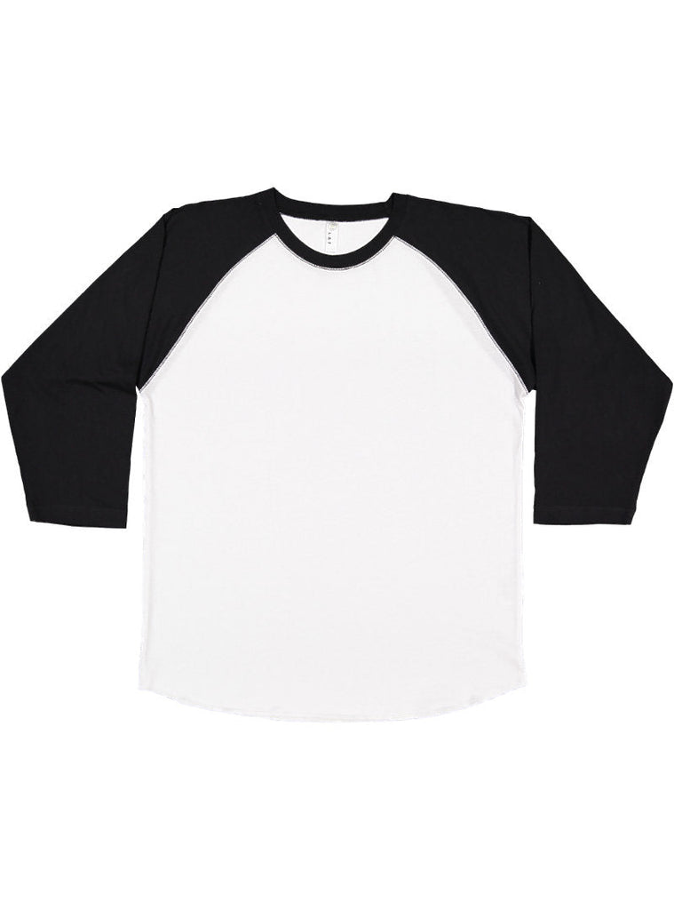 3X-Large White/Black LAT Apparel 6930 