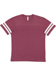 3X-Large Vintage Burgundy/Blended White LAT Apparel 6937 