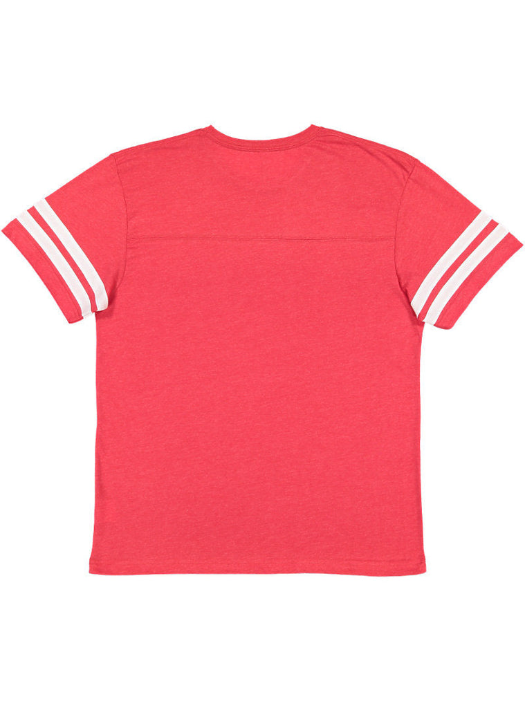 3X-Large Vintage Red/Blended White LAT Apparel 6937 