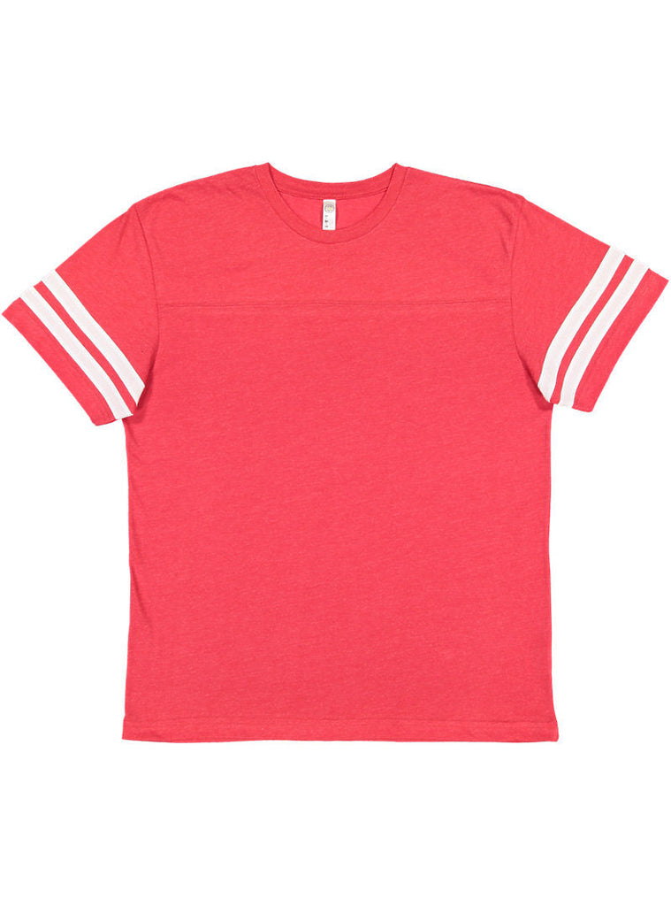 3X-Large Vintage Red/Blended White LAT Apparel 6937 