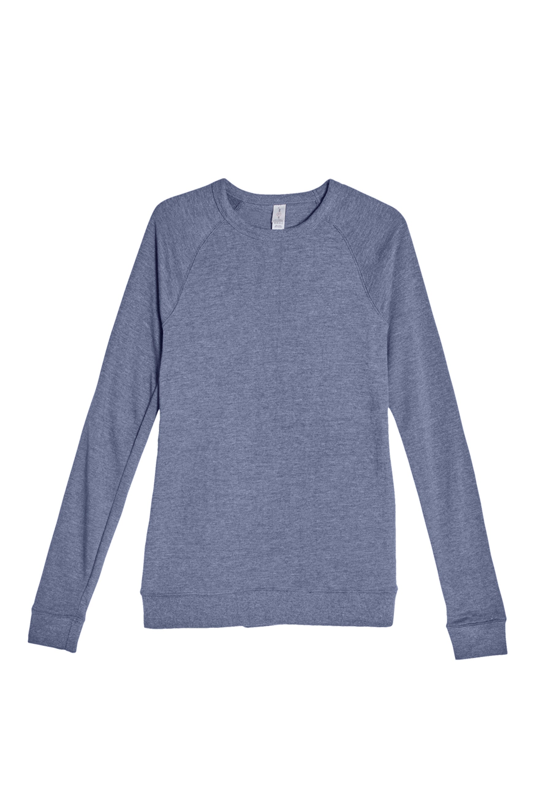 【新品未使用】FRENCH TERRY RAGLAN SLEEVE Lane Seven French Terry Raglan Crewneck (Denim Heather