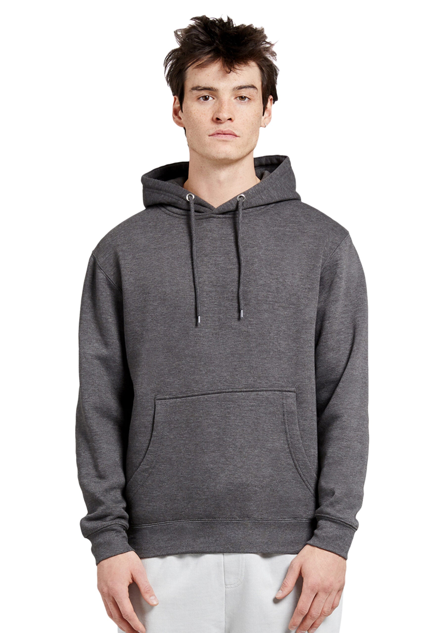 Lane Seven Premium Pullover Hoodie (Heather Charcoal