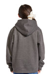 Youth X-Large Heather Charcoal Lane Seven LS14001YH 