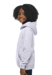Youth X-Large Heather Grey Lane Seven LS14001YH 
