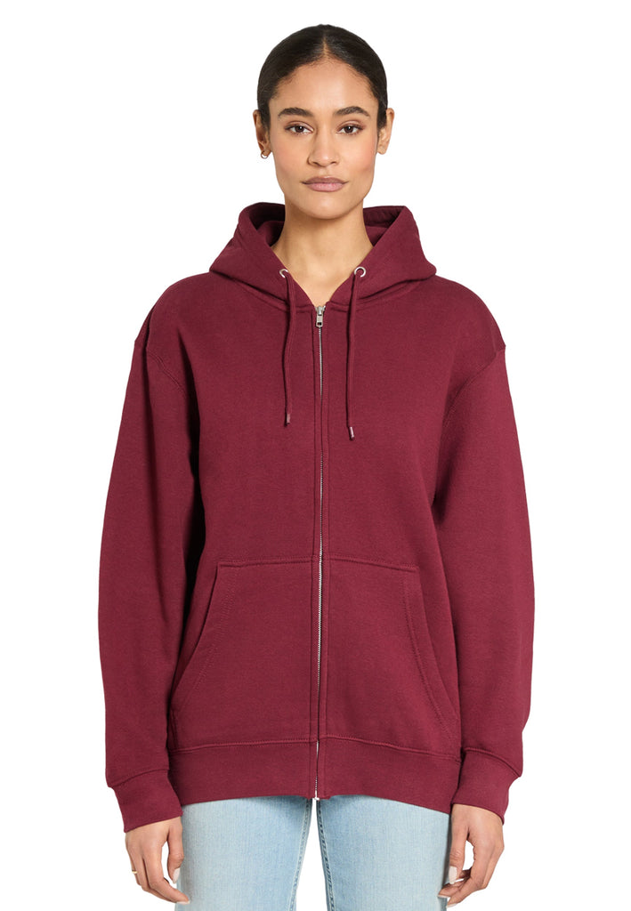 Lane Seven LS14003 Premium Full Zip Hoodie (Burgundy) – Wholesale
