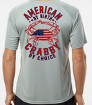 3X-Large Medium Grey Beachside HG American by Birth UPF Performance 