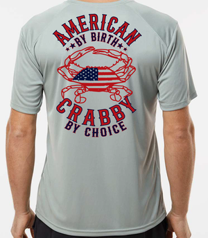 3X-Large Medium Grey Beachside HG American by Birth UPF Performance 