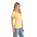 Women's 2X-Large Banana Cream Next Level 1510 