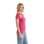 Women's 2X-Large Raspberry Next Level 1510 