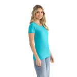 Women's 2X-Large Tahiti Blue Next Level 1510 