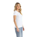 Women's 3X-Large White Next Level 1510 