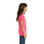 Girls X-Large Hot Pink Next Level 3710