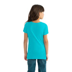 Girls X-Large Tahiti Blue Next Level 3710